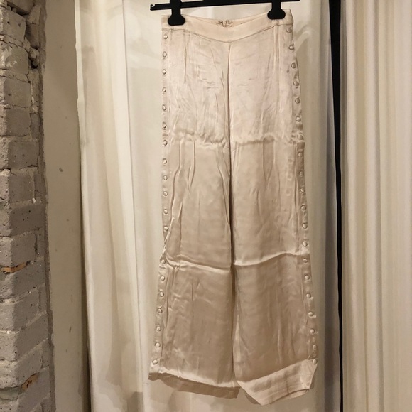 Revolve CAPULET Sabina Pant in Bone - Picture 5 of 10